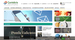 Desktop Screenshot of cantabriaresponsable.com